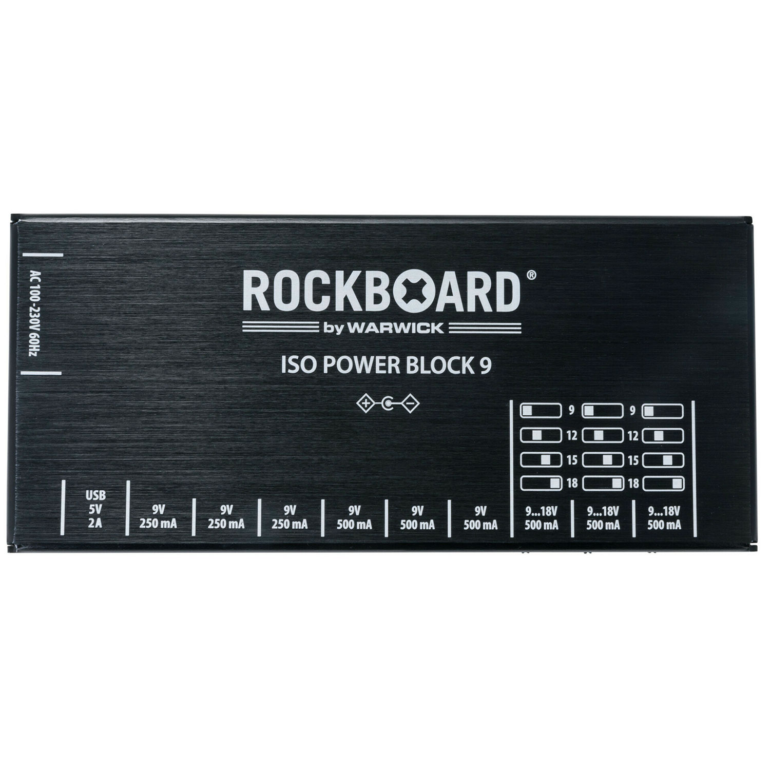 RockBoard Power Block ISO 9 IEC Alimentatore